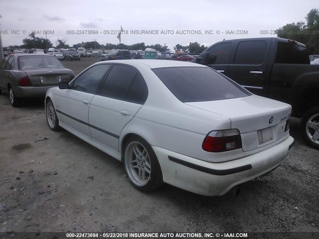 WBADN63423GN89730 - 2003 BMW 540 I AUTOMATIC 白色 照片 3