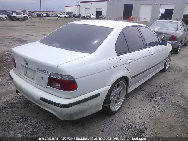 WBADN63423GN89730 - 2003 BMW 540 I AUTOMATIC WHITE photo 4