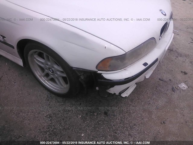 WBADN63423GN89730 - 2003 BMW 540 I AUTOMATIC WHITE photo 6