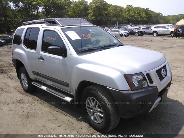 5N1AN0NW9EN807951 - 2014 NISSAN XTERRA X/S/PRO-4X SILVER photo 1