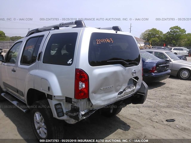 5N1AN0NW9EN807951 - 2014 NISSAN XTERRA X/S/PRO-4X SILVER photo 6