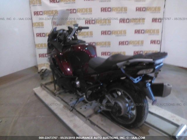 JKBZGNB139A010234 - 2009 KAWASAKI ZG1400 B MAROON photo 3