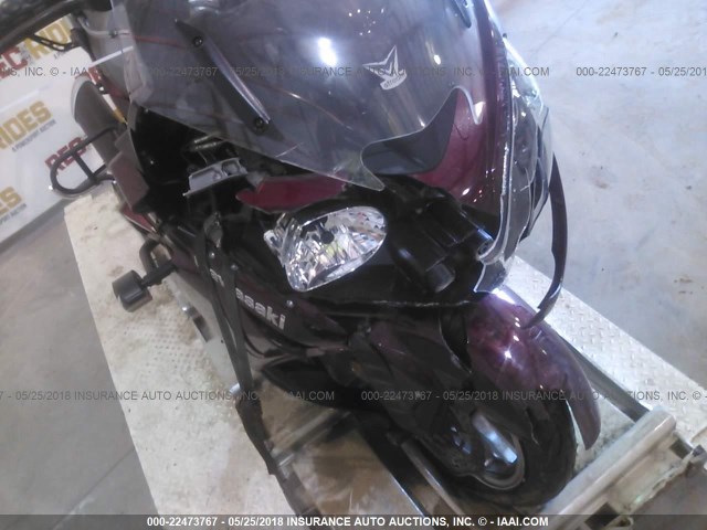 JKBZGNB139A010234 - 2009 KAWASAKI ZG1400 B MAROON photo 6