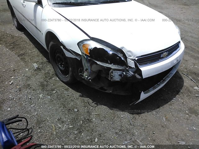 2G1WS58RX79384835 - 2007 CHEVROLET IMPALA POLICE WHITE photo 6