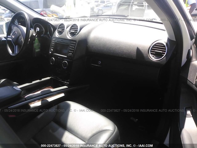 4JGBB8GB9BA711388 - 2011 MERCEDES-BENZ ML 350 4MATIC WHITE photo 5