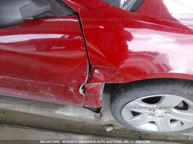 1G2ZG58B574208694 - 2007 PONTIAC G6 SE RED photo 6