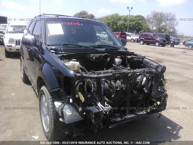 1FMCU0E72CKA83359 - 2012 FORD ESCAPE LIMITED BLACK photo 6