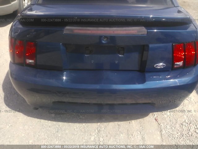 1FAFP4047XF137417 - 1999 FORD MUSTANG BLUE photo 6