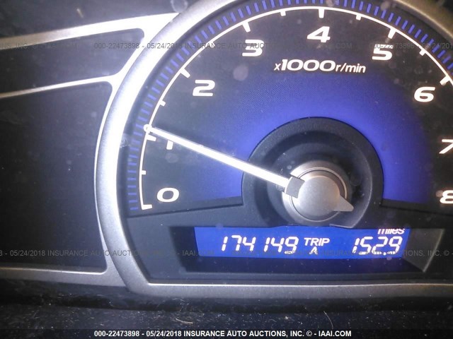 1HGFA16548L117107 - 2008 HONDA CIVIC LX MAROON photo 7