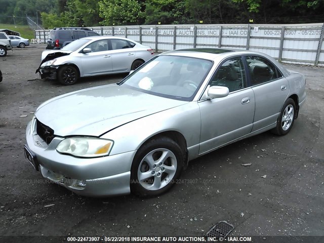 JM1TA221421730230 - 2002 MAZDA MILLENIA GRAY photo 2