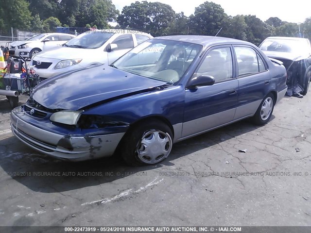 1NXBR12E4WZ133953 - 1998 TOYOTA COROLLA VE/CE/LE 蓝色 照片 2