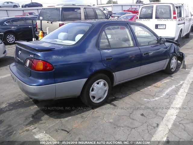 1NXBR12E4WZ133953 - 1998 TOYOTA COROLLA VE/CE/LE 蓝色 照片 4