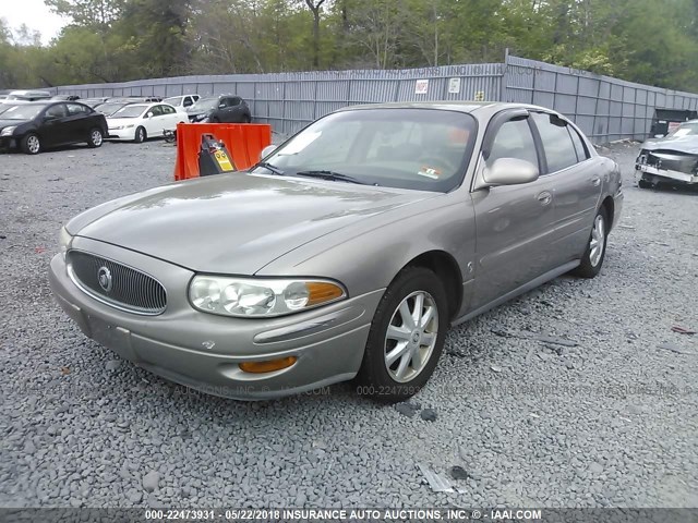 1G4HR54K0YU279242 - 2000 BUICK LESABRE LIMITED GOLD photo 2