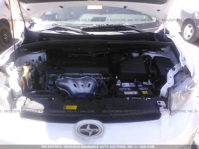 JTLZE4FE0FJ067336 - 2015 TOYOTA SCION XB თეთრი ფოტო 10