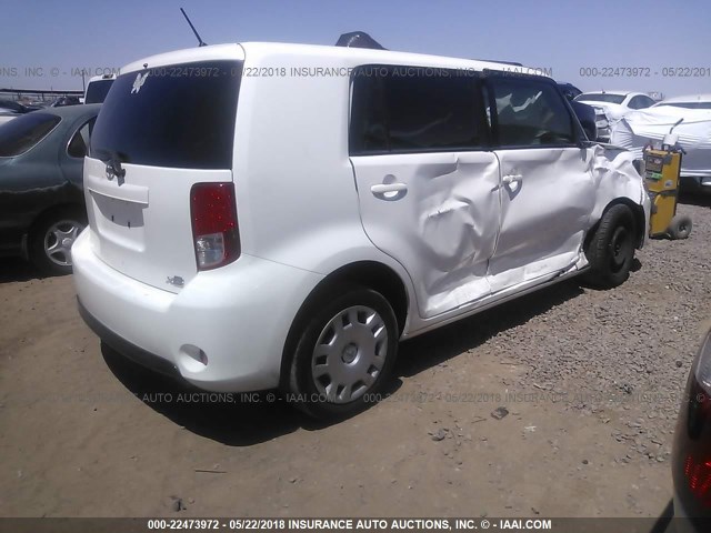 JTLZE4FE0FJ067336 - 2015 TOYOTA SCION XB თეთრი ფოტო 4