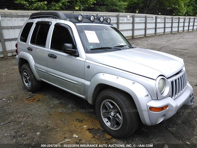 1J4GK38K93W619515 - 2003 JEEP LIBERTY RENEGADE SILVER photo 1