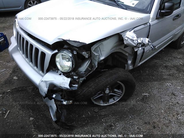 1J4GK38K93W619515 - 2003 JEEP LIBERTY RENEGADE SILVER photo 6