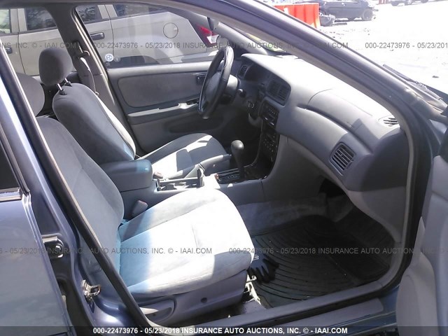 1N4DL01D0XC221400 - 1999 NISSAN ALTIMA XE/GXE/SE/GLE BLUE photo 5