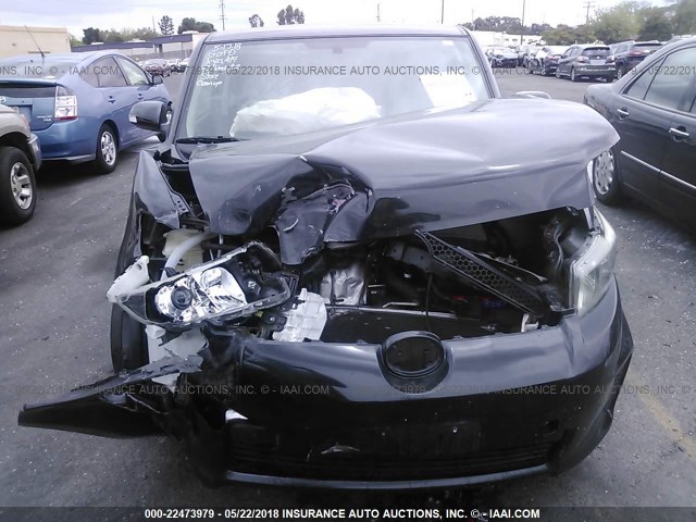 JTLZE4FE9CJ012234 - 2012 TOYOTA SCION XB BLACK photo 6