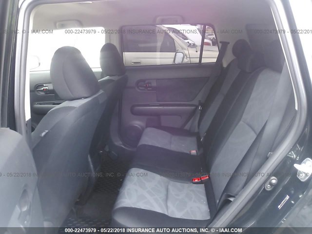 JTLZE4FE9CJ012234 - 2012 TOYOTA SCION XB BLACK photo 8