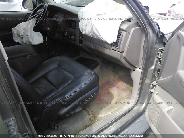 1D4HR38N83F620285 - 2003 DODGE DURANGO SPORT GRAY photo 5