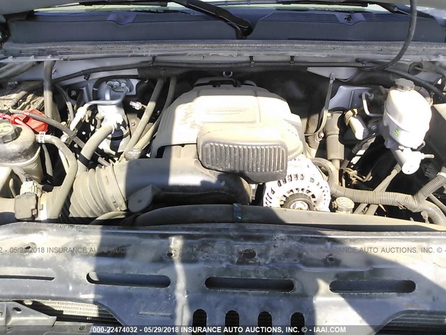 1GC0KVCG8DZ276220 - 2013 CHEVROLET SILVERADO K2500 HEAVY DUTY SILVER photo 10