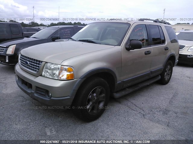 1FMZU63K43UA45026 - 2003 FORD EXPLORER XLT/XLT SPORT/NBX GOLD photo 2