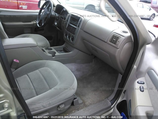 1FMZU63K43UA45026 - 2003 FORD EXPLORER XLT/XLT SPORT/NBX GOLD photo 5
