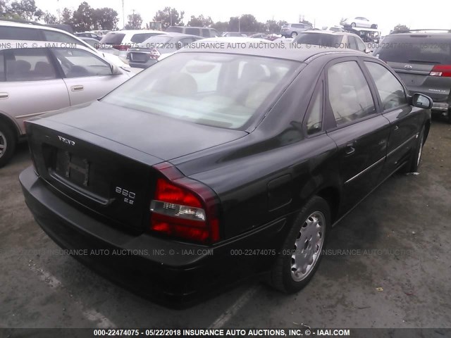 YV1TS94D3Y1078118 - 2000 VOLVO S80 GREEN photo 4