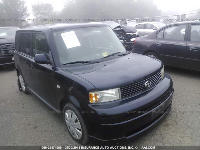 JTLKT324X64041372 - 2006 TOYOTA SCION XB BLUE photo 1