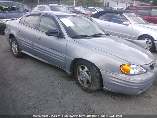 1G2NF52E9YM870901 - 2000 PONTIAC GRAND AM SE1 SILVER photo 1