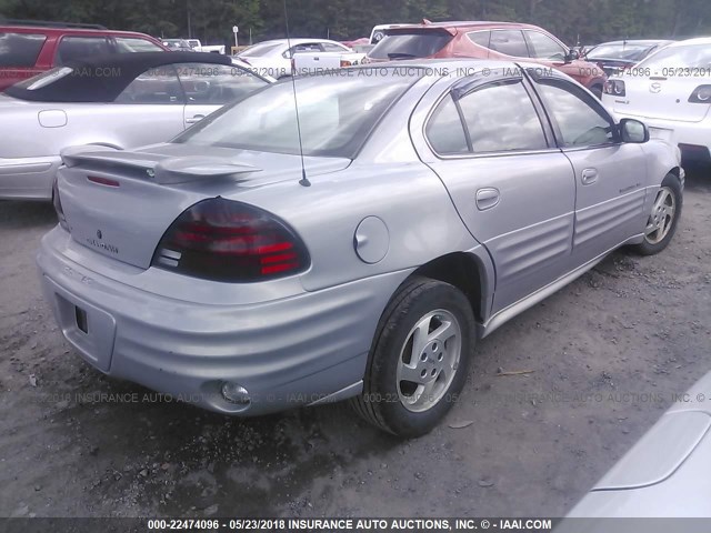 1G2NF52E9YM870901 - 2000 PONTIAC GRAND AM SE1 SILVER photo 4