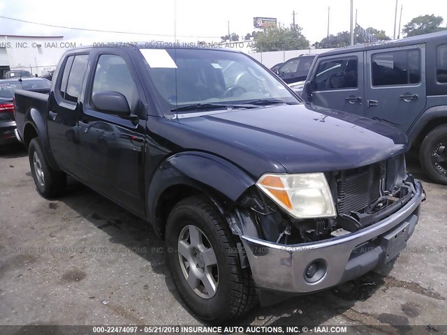 1N6AD07U98C435317 - 2008 NISSAN FRONTIER CREW CAB LE/SE/OFF ROAD BLACK photo 1