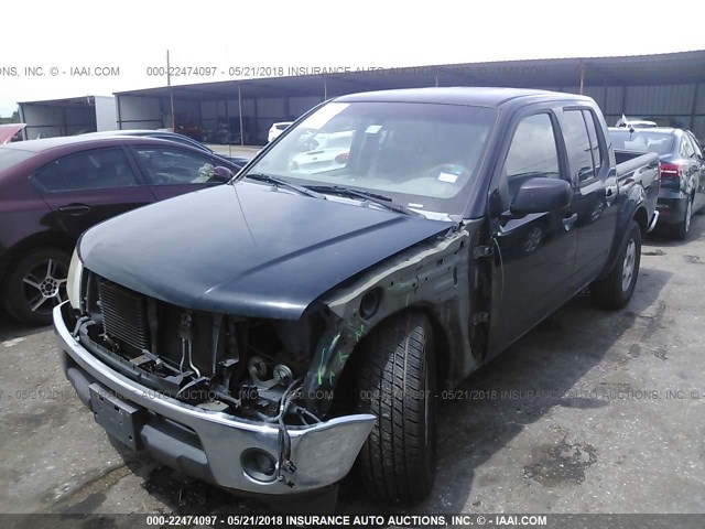 1N6AD07U98C435317 - 2008 NISSAN FRONTIER CREW CAB LE/SE/OFF ROAD BLACK photo 2