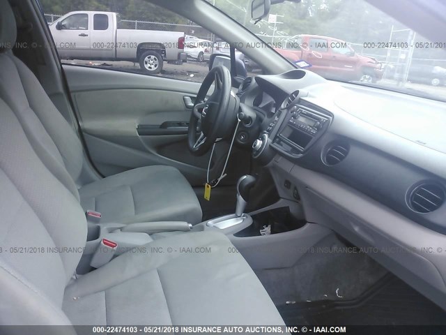 JHMZE2H31CS005363 - 2012 HONDA INSIGHT BLUE photo 5