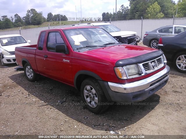 1N6DD26S1WC372851 - 1998 NISSAN FRONTIER KING CAB XE/KING CAB SE RED photo 1