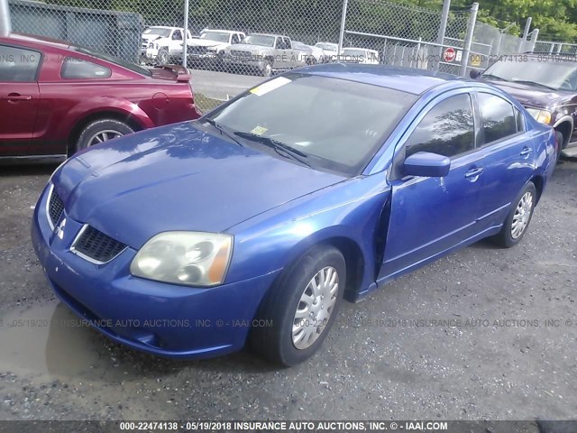 4A3AB36F96E043806 - 2006 MITSUBISHI GALANT ES MEDIUM/LS MEDIUM BLUE photo 2