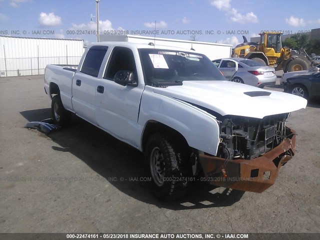 1GCGC13U55F830620 - 2005 CHEVROLET SILVERADO C1500 HEAVY DUTY WHITE photo 1