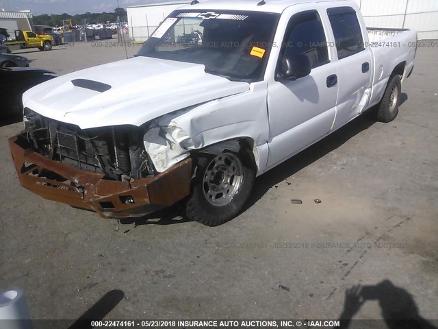 1GCGC13U55F830620 - 2005 CHEVROLET SILVERADO C1500 HEAVY DUTY WHITE photo 6