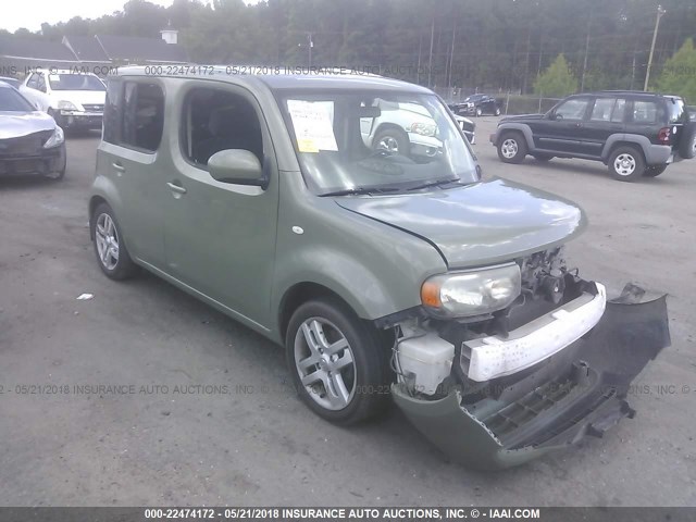 JN8AZ28R89T122968 - 2009 NISSAN CUBE S/SL GREEN photo 1