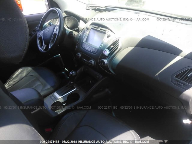 KM8JU3AG9FU954202 - 2015 HYUNDAI TUCSON LIMITED/SE GRAY photo 5