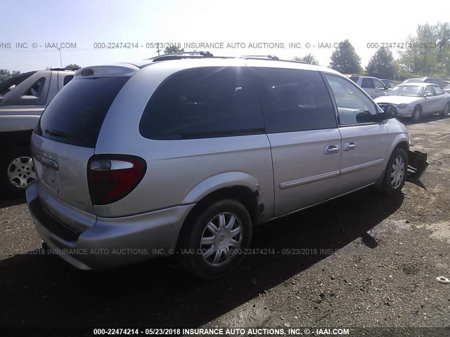 2A4GP54L47R138131 - 2007 CHRYSLER TOWN & COUNTRY TOURING SILVER photo 4