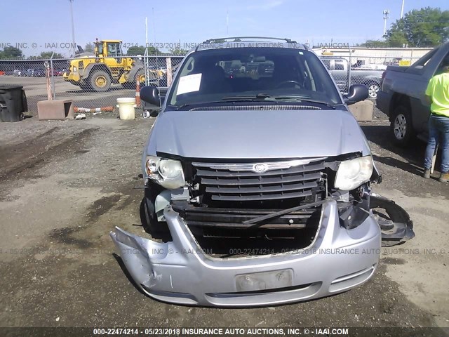 2A4GP54L47R138131 - 2007 CHRYSLER TOWN & COUNTRY TOURING SILVER photo 6