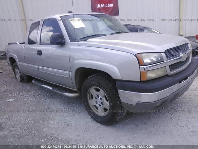 2GCEK19T641217419 - 2004 CHEVROLET SILVERADO K1500 Champagne photo 1