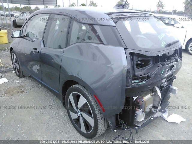 WBY1Z8C35HV891091 - 2017 BMW I3 REX BLACK photo 3