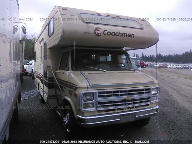 2GBJG31M3F4100094 - 1985 CHEVROLET G30 BROWN photo 1