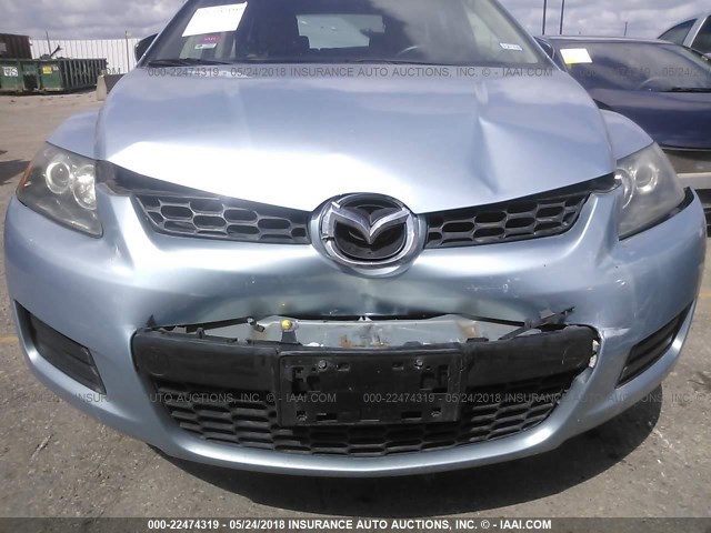 JM3ER293790236587 - 2009 MAZDA CX-7 Light Blue photo 6