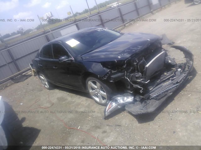 1G11J5SX3DF230250 - 2013 CHEVROLET MALIBU LTZ შავი ფოტო 1