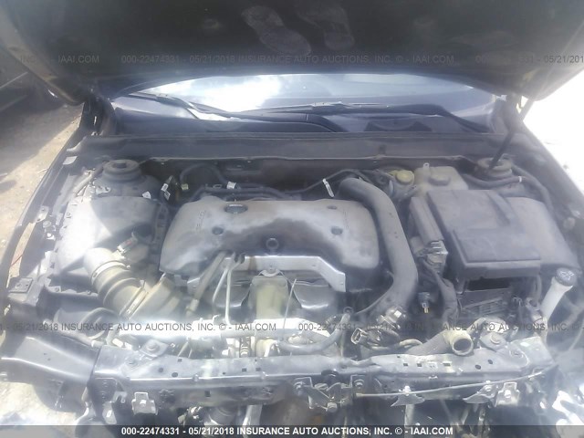 1G11J5SX3DF230250 - 2013 CHEVROLET MALIBU LTZ შავი ფოტო 10