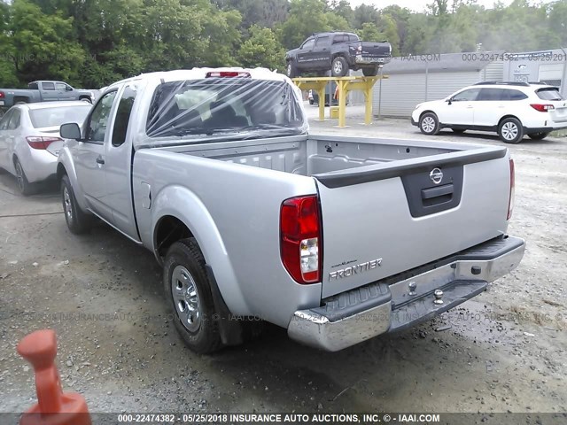 1N6BD0CT4GN766231 - 2016 NISSAN FRONTIER S/SV SILVER photo 3